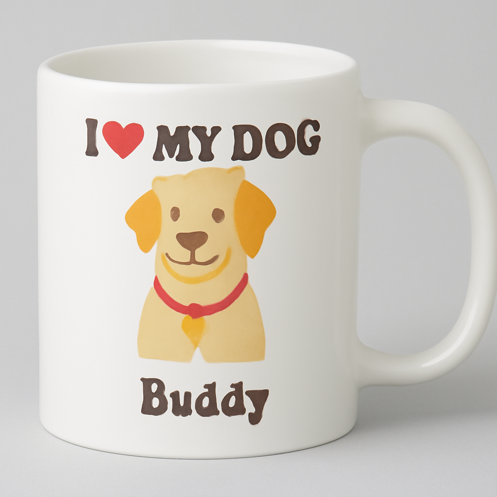 Haustier-Liebes-Tasse – Personalisiert für deine treuen Begleiter